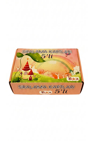 Yuka Kids 5’li Sıralama Kartları - Eğitici Hikaye Oluşturma ve Mantıksal Sıra...