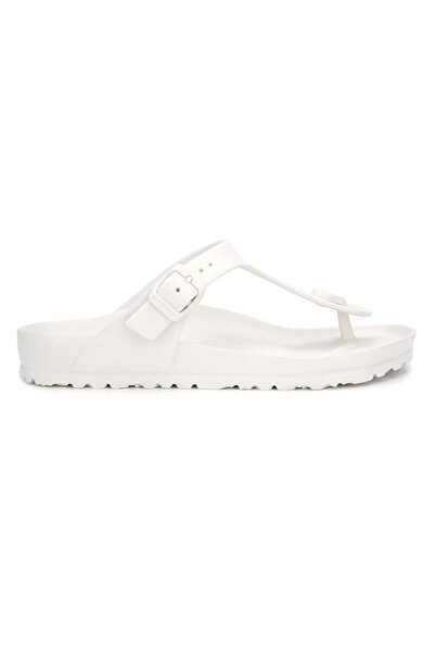 Birkenstock جيزة إيفا 1031278 شبشب للجنسين باللون الأبيض