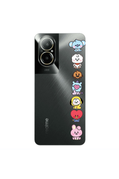 Other Realme C67 Lovely animals Transparent Silicone TPU Θήκη