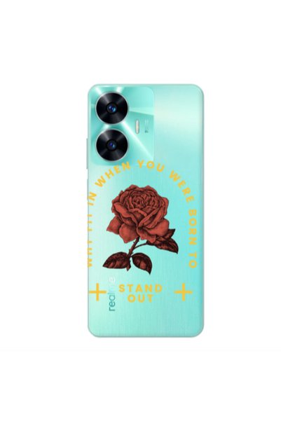 Other Realme C55 Stand out Transparent Silicone TPU Θήκη