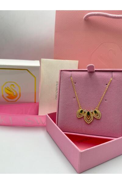 Generic Rose Gold Beaded Chain with Pink Zircon Heart Pendant