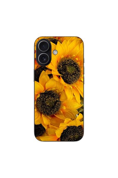 OEM Husa compatibila cu Apple iPhone 17 Silicon Gel Tpu Model Floarea Soarelui