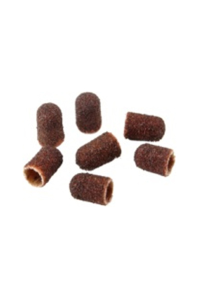 OEM Pedicure Abrasive Cap, Hard, Diameter-7mm, Set - 10 pcs