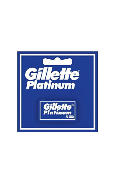 Gillette Platinum – Top Bottom Set of 5 razor blades for a precise and comfor...