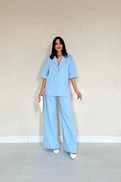 Beruflic Single Button Front Jacket Pants Set