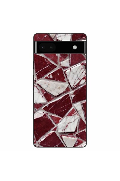 OEM Husa compatibila cu Google Pixel 6A Silicon Gel Tpu Model Broken Glass Re...