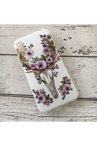 OEM Case compatible with Apple iPhone XS Max Silicone Pattern Printed Skull F...