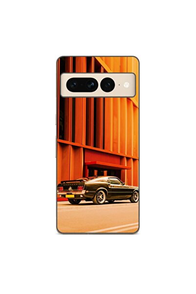 OEM Husa compatibila cu Google Pixel 8 Pro Silicon Gel Tpu Model Mustang Sunset
