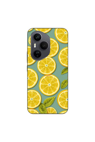 OEM Husa compatibila cu Honor 400 Pro Silicon Gel Tpu Model Summer Lemon Slices