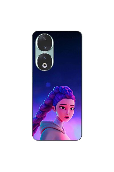 OEM Husa compatibila cu Honor 90 5G Silicon Gel Tpu Model KPop Demon Hunters ...