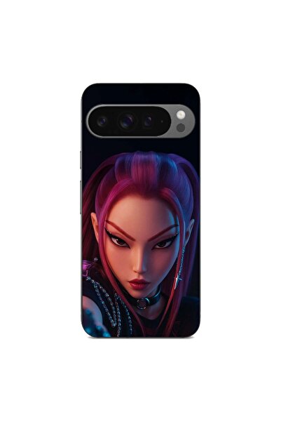 OEM Husa compatibila cu Google Pixel 9 Pro XL Silicon Gel Tpu Model KPop Demo...