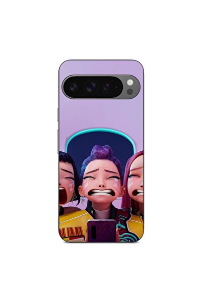 OEM Θήκη συμβατή με Google Pixel 9 Pro XL, από σιλικόνη gel TPU, μοντέλο KPop...