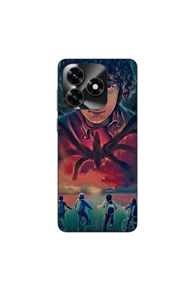 OEM Husa compatibila cu Honor X5c Plus Silicon Gel Tpu Model Stranger Things ...