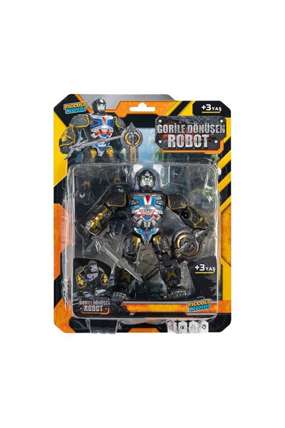 FAMEMUS ACCESSORY Gorile Dönüşen Robot Boyut:15cm