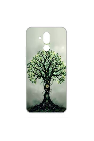 OEM Husa compatibila cu Huawei Mate 20 Lite Silicon Gel Tpu Model Mystical Tree