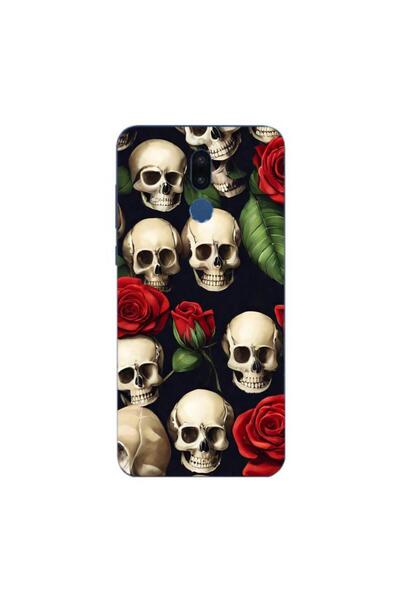 OEM Case compatible with Huawei Mate 10 Lite Silicon Gel Tpu Pattern Skulls a...