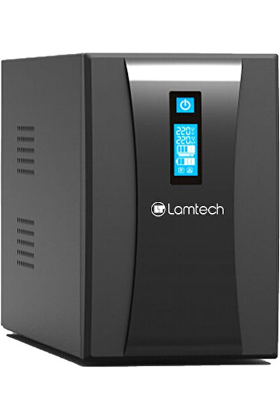 Lamtech LAM113539 UPS 2000VA 1200W Με 2 Πρίζες