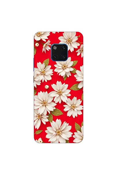 OEM Θήκη συμβατή με Huawei Mate 20 Pro από σιλικόνη gel TPU με σχέδιο Λευκά Λ...