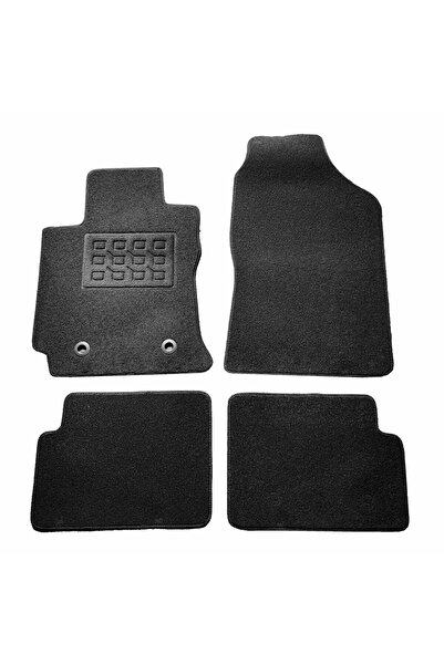 RapidAuto Covorase mocheta Toyota Corolla Verso II 2004-2009, Negre, set de 4...