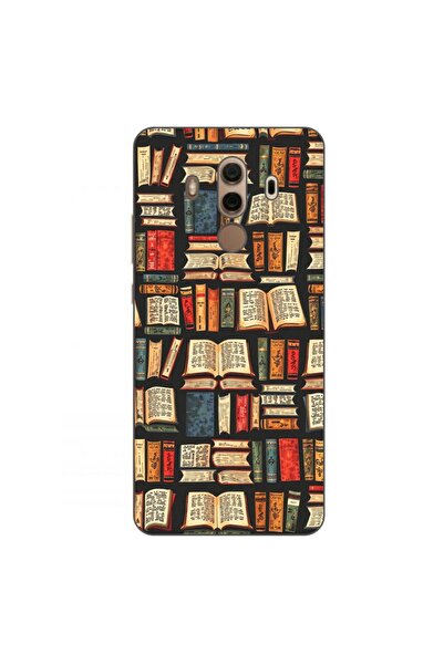 OEM Husa compatibila cu Huawei Mate 10 Pro Silicon Gel Tpu Model Books Pattern
