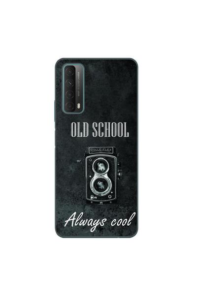 OEM Husa compatibila cu Huawei P Smart 2021 Silicon Gel Tpu Model Retro Camera