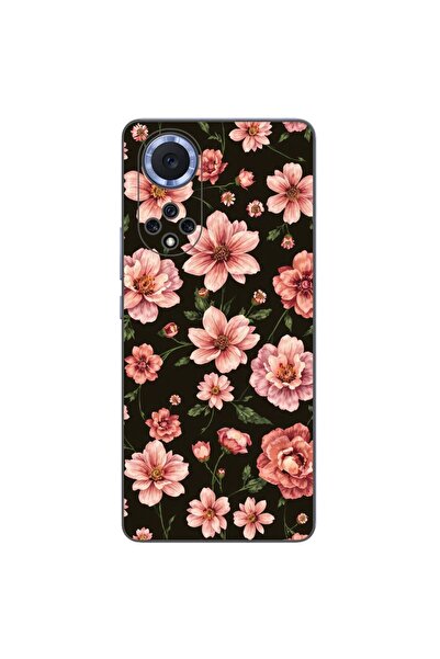 OEM Husa compatibila cu Huawei Nova 9 Silicon Gel Tpu Model Pink Spring Flowers