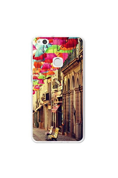 OEM Husa compatibila cu Huawei P10 Lite Silicon Gel Tpu Model Vintage Umbrella