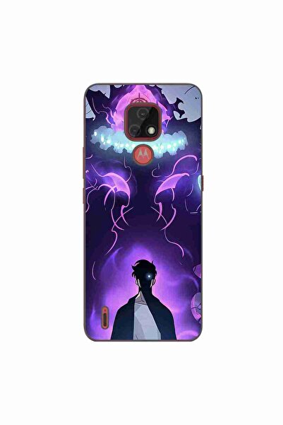 OEM Husa compatibila cu Motorola Moto E7 Silicon Gel Tpu Model Solo Leveling ...