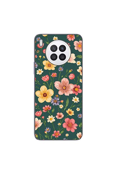 OEM Husa compatibila cu Huawei Nova 8i Silicon Gel Tpu Model Vintage Spring F...