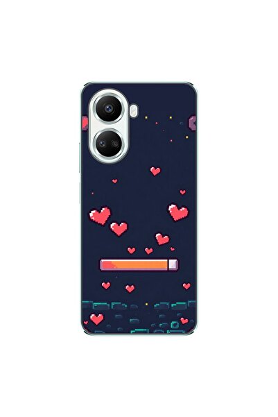 OEM Husa compatibila cu Huawei Nova 10 SE Silicon Gel Tpu Model Pixelated Hea...