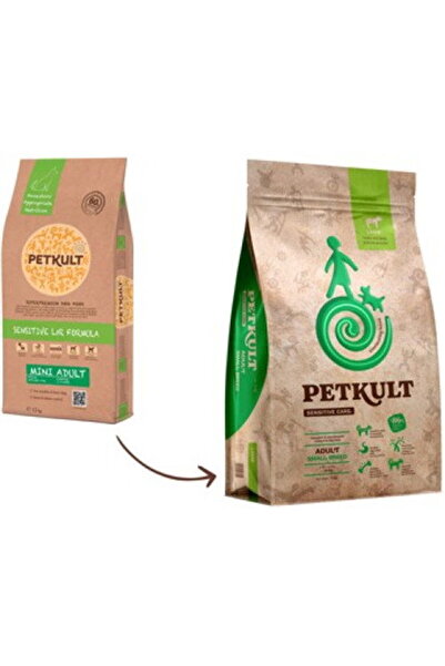 PetKult Hrana uscata pentru caini Sensitive Adult Miel si orez 1 kg