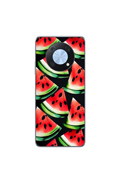 OEM Θήκη συμβατή με Huawei Nova Y90 από σιλικόνη gel TPU με σχέδιο φέτες καρπ...