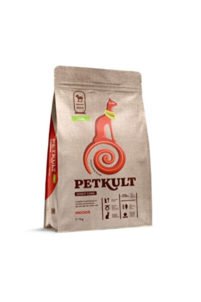 PetKult Hrana uscata pentru pisici Adult Care Indoor, PetKult, miel, 400g