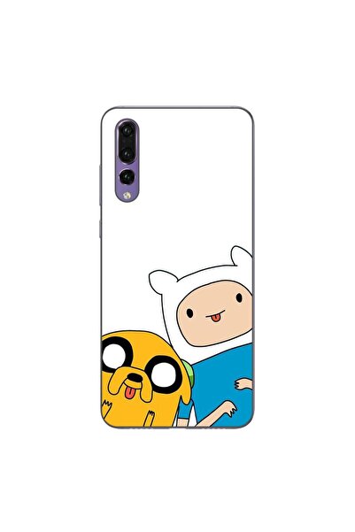 OEM Θήκη συμβατή με Huawei P20 Pro από σιλικόνη gel TPU, σχέδιο Finn και Jake...