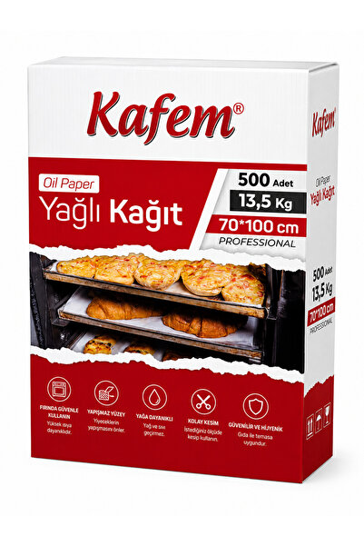 BARIŞKAN ورق خبز مقاوم للزيت 70x100 سم 13.5 كجم. 500 ورقة 1 قطعة