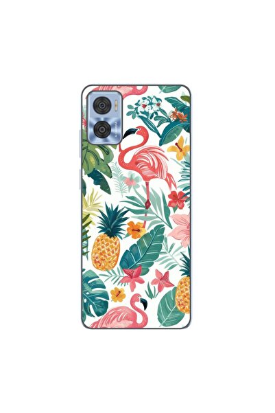 OEM Husa compatibila cu Motorola Moto E22, E22i Silicon Gel Tpu Model Tropica...
