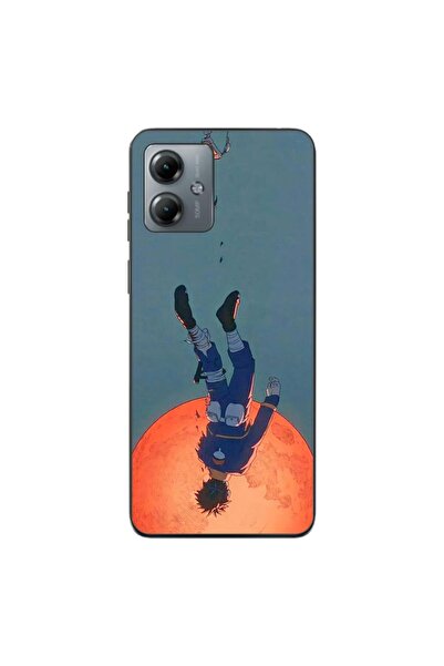 OEM Case compatible with Motorola Moto G14 Silicone Gel Tpu Obito Uchiha Pattern