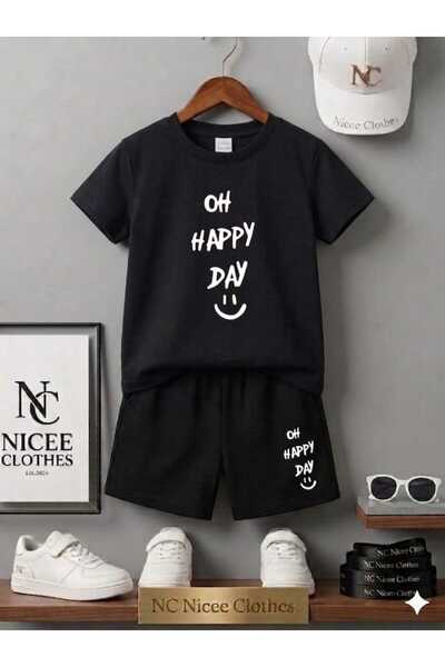 NC Nicee Clothes ΚΑΛΟΚΑΙΡΙΝΟ ΠΑΙΔΙΚΟ ΜΠΛΟΥΖΑΚΙ ΚΑΙ ΣΟΡΤΣ UNISEX (ΕΚΤΥΠΩΣΗ OH ...