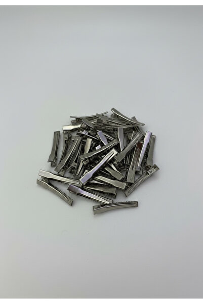 BTRENDY 100 Adet 4,5 Cm Metal Timsah Klips Toka