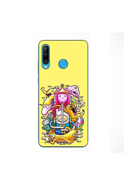 OEM Husa compatibila cu Huawei P30 Lite Silicon Gel Tpu Model Adventure Time ...