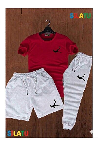 SILATU Röveşata Sports Printed 3-Piece Printed Set