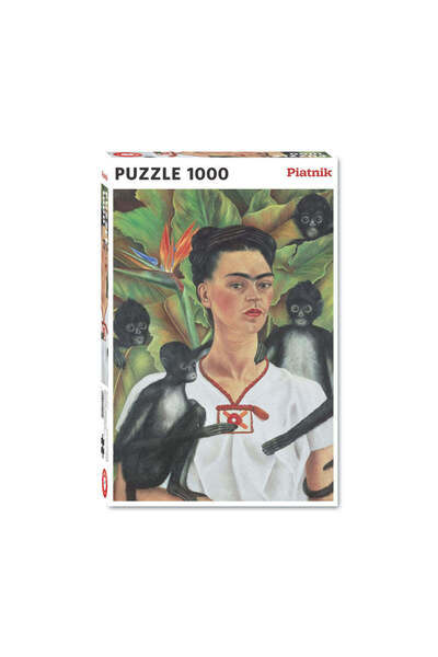Piatnik Puzzle Piatnik, Self-Portrait - Frida Kahlo, 1000 piese
