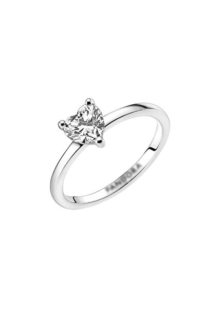 de Crystal Heart Ring