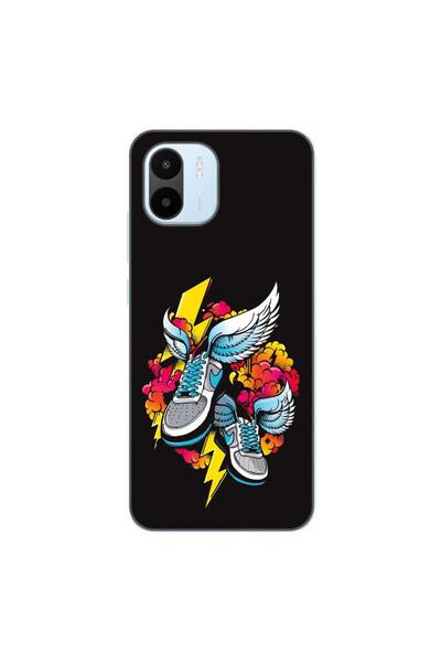 OEM Husa compatibila cu Xiaomi Redmi A1 Silicon Gel Tpu Model Fashion Sneakers