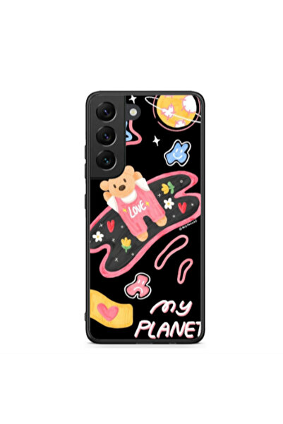 Other Samsung S22 My planet Black Glossy Θήκη