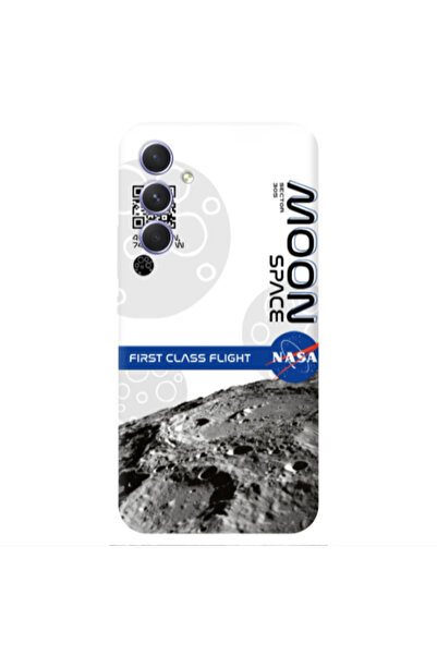 Other Samsung A35 Moon Space Transparent Silicone TPU Θήκη