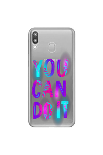 Other Samsung M20 You Can Doit Transparent Silicone TPU Θήκη