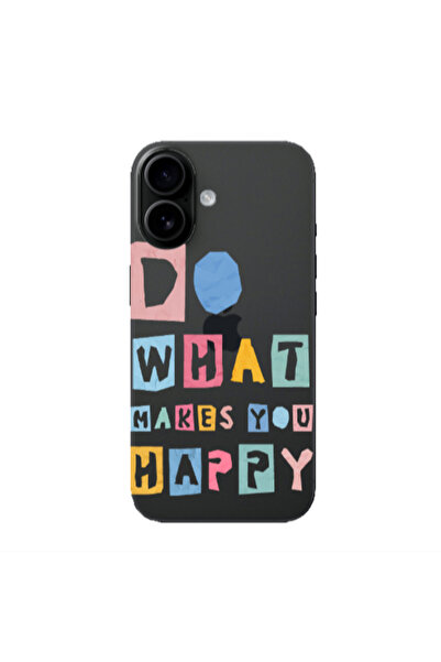 Other Apple Iphone 16 plus Do What Makes Transparent Silicone TPU Θήκη