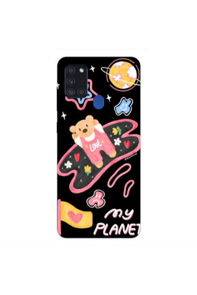 Other Samsung A21S My planet Transparent Silicone TPU Θήκη