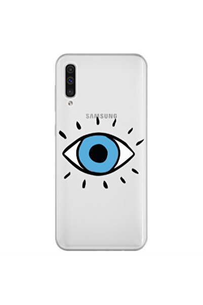 Other Samsung A70 Shining Eye Transparent Silicone TPU Θήκη